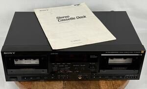 SONY Cassette Deck TC-WR87ES Dolby Serviced New Belts.